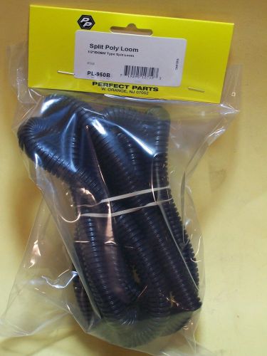 Split poly loom for protecting wiring in cars and trucks - 1/2&#034; i.d.