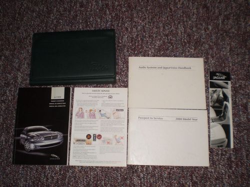 2004 jaguar x type car owners manual books guide case all models