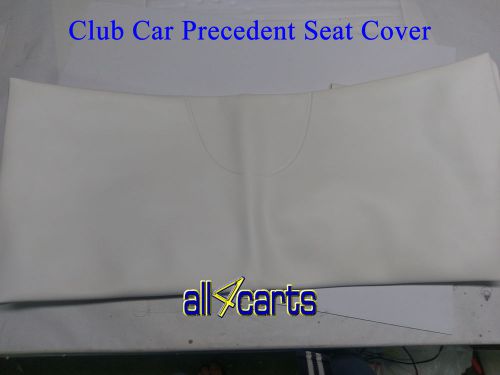 Club car precedent seat back cover| white original color | golf cart 2004 up
