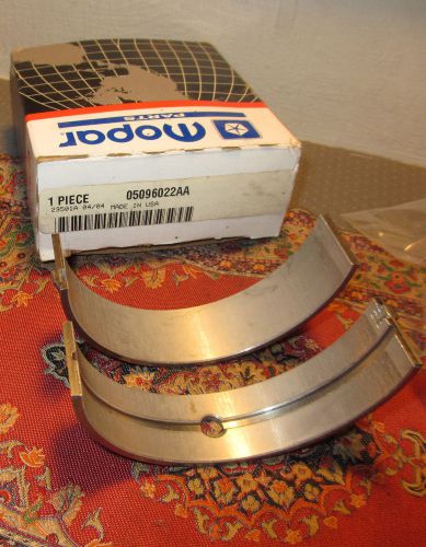 Mopar oem bearing package new crankshaft 010&#034; u/s  05096022aa