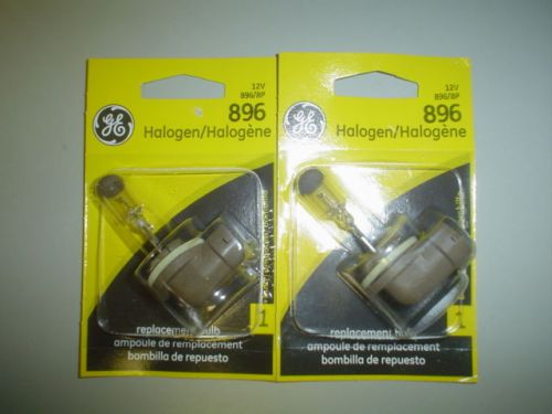 Pair of ge 896 halogen fog light replacement bulbs (2)