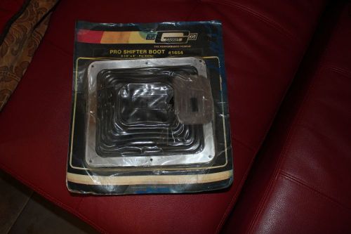 New old stock mr. gasket pro-shifter boot #1654 8-1/8&#034;x 8&#034; free shipping