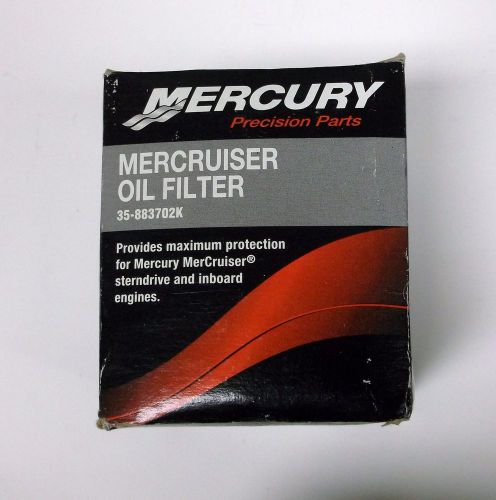 Mercury / mercruiser brand oil filter pn # 15-883702k