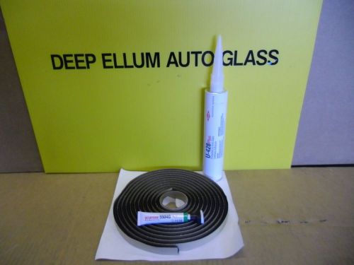 U428 urethane primer butyl windshield install kit glue in rat rod all vehicles