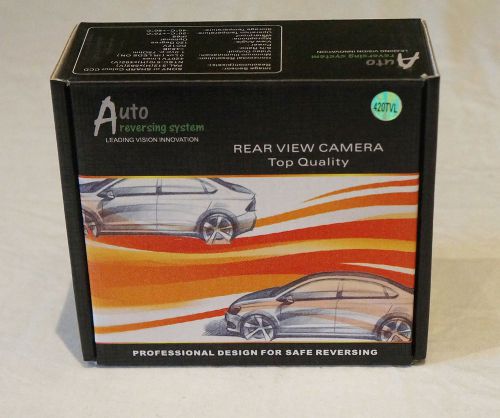 Auto reversing rear view 420tvl wide angle waterproof night vision camera new!