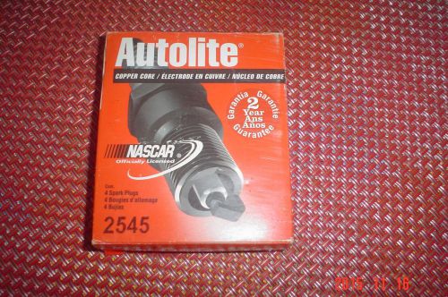 Autolite 2545 coppper core spark plugs, box of four