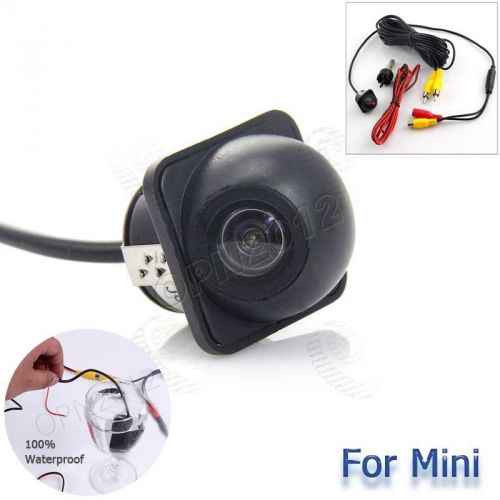 Ccd colored car rearview reverse security parking camera rear hd vision for mini