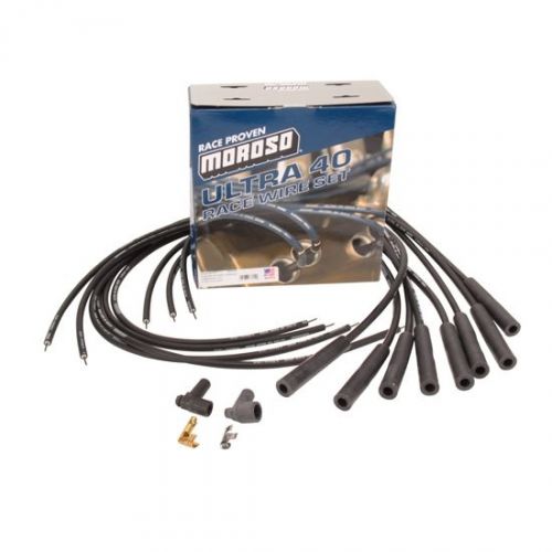 Moroso ultra-40 universal race wires blue straight