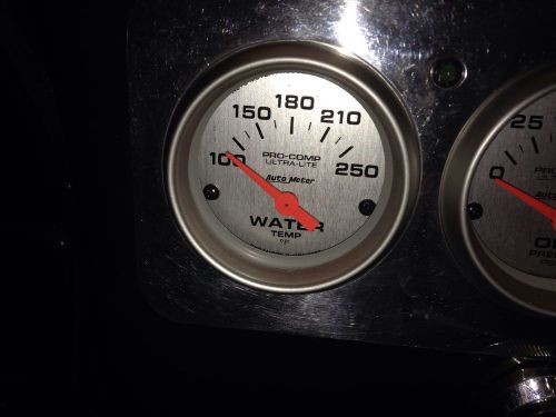 Auto meter 4337 ultra lite electric water temperature gauge temp 100 - 250 deg