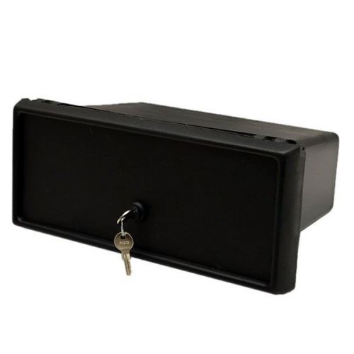 Godfrey / deluxe 54434 deluxe black plastic boat locking glove / storage box