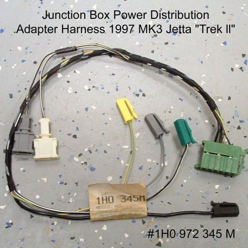 Vw mk3 jetta golf junction box power wiring harness 1993-1998 1h0972345m