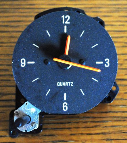 Volvo 240 large clock last style matte black from a 1993