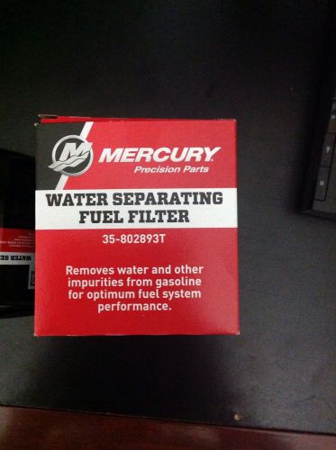 Mercruiser spin-on fuel filter 35-802893t water separating separator mercury