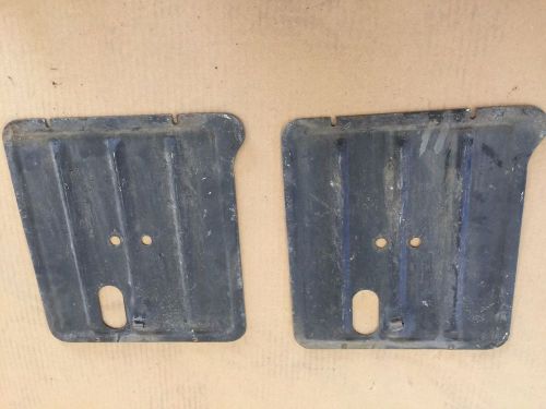 1966 &amp; 1967 el camino and chevelle wagon oem inner tailgate access panels (pair)