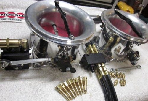 Enderle single butterfly - dual setup- 4&#034; throttle bodies- with nozzles-jets-