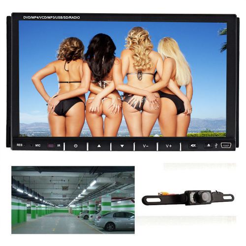 In dash car stereo dvd player 7 inch touch screen no gps radio subwoofer camera