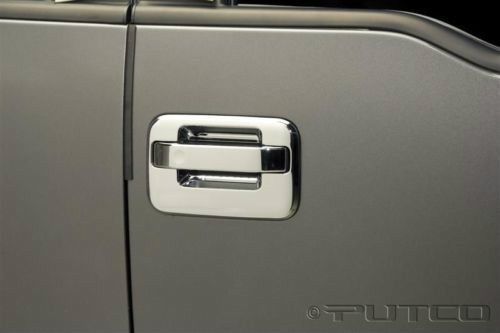 401007 putco chrome door handles ford f150 super crew - without keypad