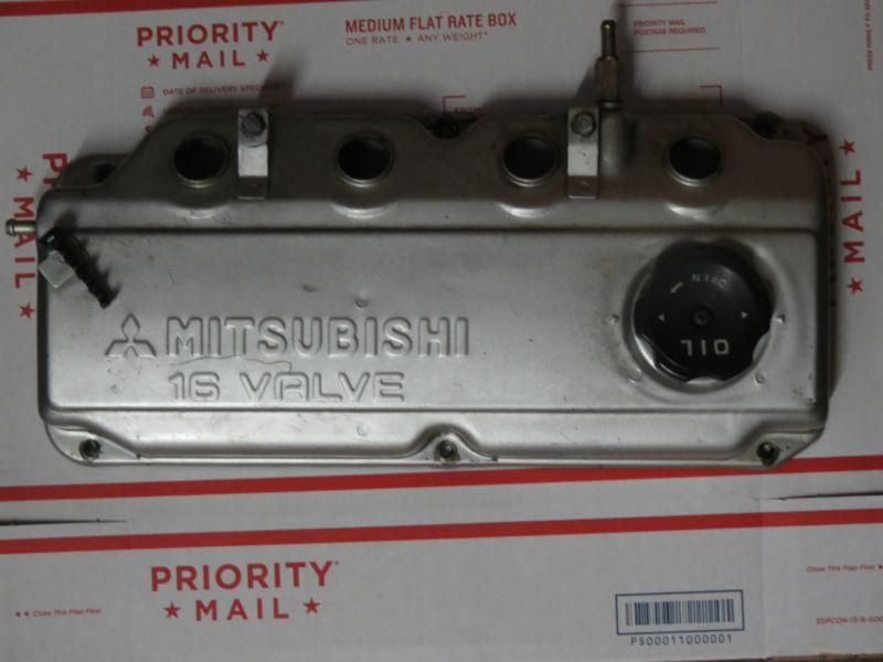 1995 mitsubishi mirage summit colt valve cover w/ oil cap 1.8l oem 93 94 95 96