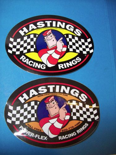 Hastings power-flex &amp; hastings racing rings tuff guy decals  h-162