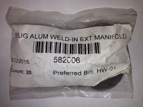 Aluminum replacement plugs for malibu/indemar 340 monsoon  header or manifold