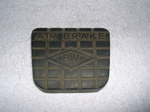 Nos 1967 79 ford bus heavy truck bw air brake pedal pad borg warner d0hz-2457-a