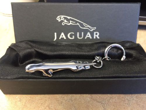 Jaguar stainless steel key chain. brand new. free shipping