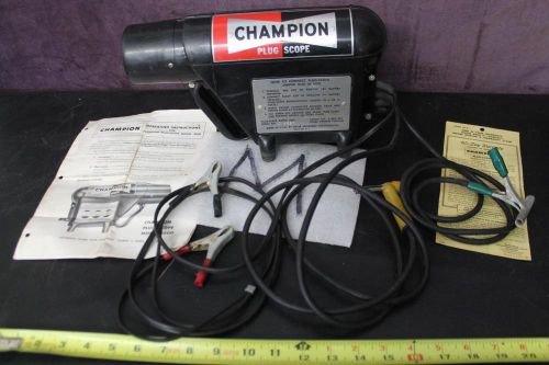 Vintage champion plug scope garage gas service station memorabilia model 2000