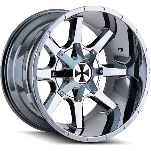 20x12 pvd chrome busted 8x6.5 &amp; 8x170 -44 rims courser mxt 35 tires