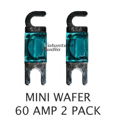 Scosche efx cmwf602 mini wafer fuses 60 amp 2 pack
