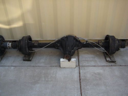 Rebuilt w300 front and rear axles