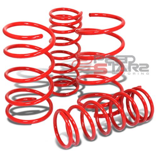 Mazda3 axela red racing suspension coil lowering springs 1.5&#034; front/rear drop