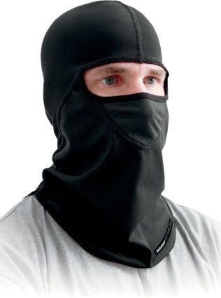 Schampa adult black pharaoh deluxe mesh balaclava