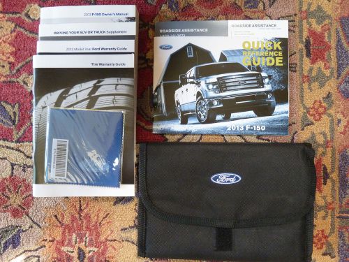 2013 ford f-150 owner&#039;s manuals