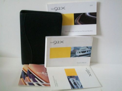 2005 saab 92x 9-2x  owners manual kit