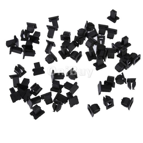 30pcs replacement retainer fastener for mercedes w124 r129 w140 w202 black