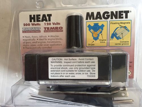 Zerostart temro heat magnet 200 watts 120 volts
