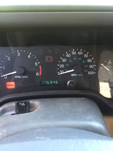 1997-2002 jeep wrangler gauge instrument cluster (176k miles) great condition