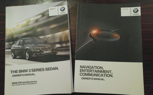 2012-2015 bmw 3 series sedan owners and navigation manual