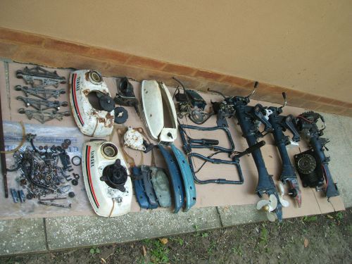 Yamaha 3.5ac (p65)  3.5hp 3.5 ps outboards lot of parts &amp; sections project