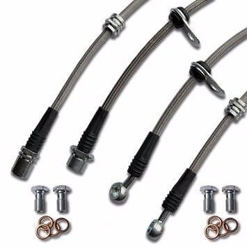 Sbgarage stainless steel brake line kit for 2016 mazda miata mx5 nd