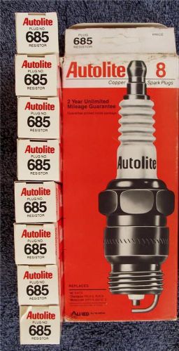 8 autolite #685 resistor spark plugs replace ac r44tx,champion rbl8-6,rv8c other