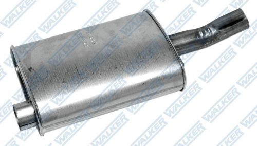 Exhaust muffler-quiet-flow ss muffler rear walker 21362