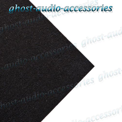 3m black acoustic carpet &amp; glue for parcel shelf / boot