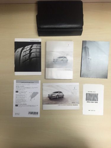 Lincoln mkz  2013 owner manual - with case oem