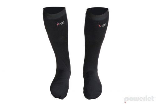 Atomic skin adult black heated sock liner w/ no heat controller