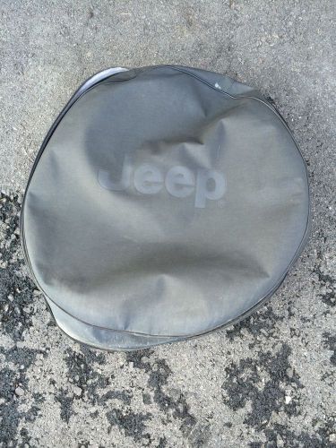 Jeep spare tire cover