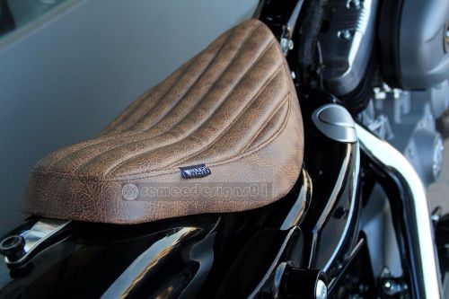 Rc harley sportster stripes stitched solo seat 04 up 883, 1200