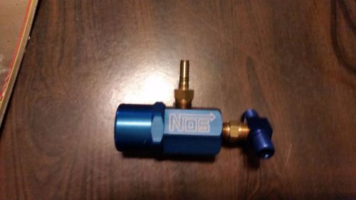 NOS 15850 Blue Anodized Aluminum Nitrous Oxide Pressure Regulator 