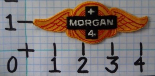Vintage nos morgan 4 patch from the 70&#039;s 001