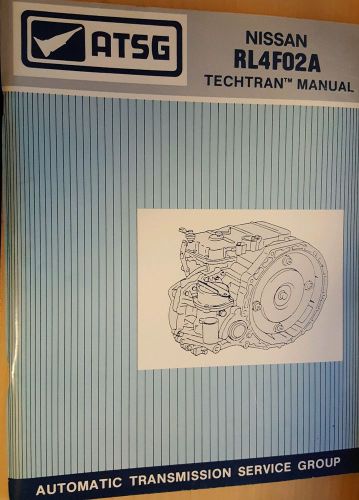 Nissan rl4fo2a atsg transmission rebuild manual rl4f02a service book techtran